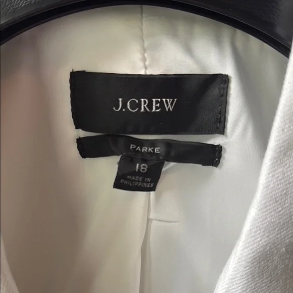 J. Crew White Linen Parke Blazer - Picture 2 of 3